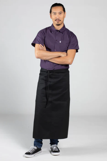 Full Bistro Apron - Black