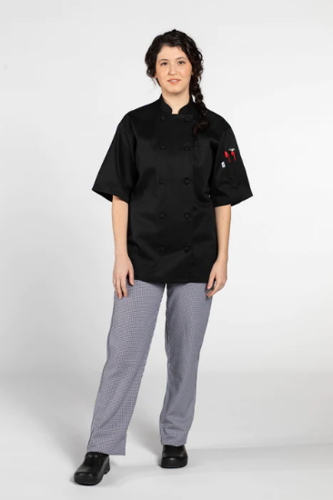 Tingo Chef Coat - Black