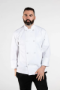 uncommon chef coat - white