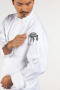 classic knot chef coats, white, long sleeve