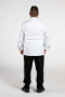 madrid white chef coats,white