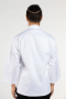 3/4 sleeve chef coats - white