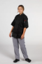 Black, Monterey Chef Coat