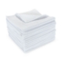 White, Shiny Glass Cloth – 16" x 16", 335 GSM, 55 Grams/Piece