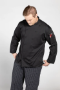 Barbados with Mesh Chef Coat, black