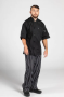 Classic Chef Pant 2", chalk stripe