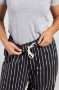 Cotton Classic Chef Pant , chalk stripe