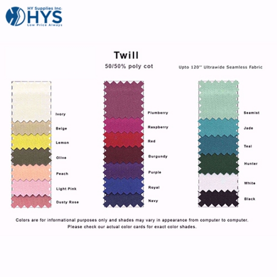 Twill Swatches	