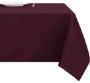 Spun Poly Banquet Tablecloth - 54" x 96"-burgundy