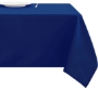 Spun Poly Banquet Tablecloth - 54" x 96"-Navy blue