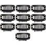 Diane Black Wig Clips 10 pack	