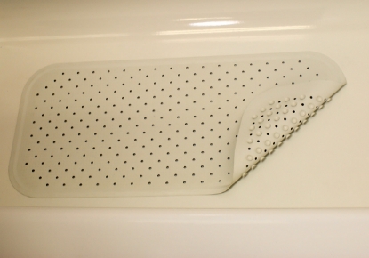 Rubber Bath Mat - 13.5”W x 30”L