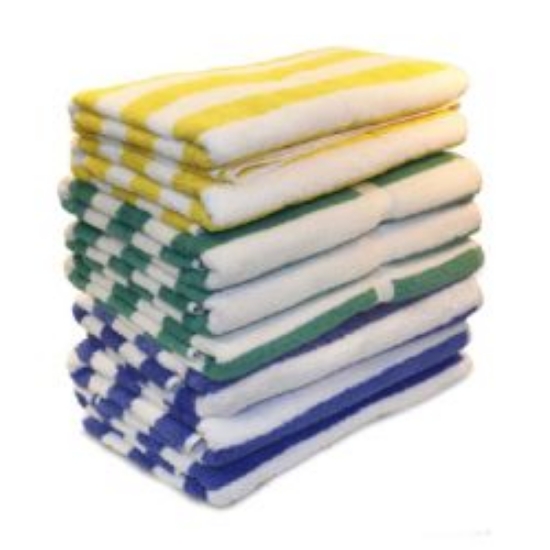 Cabana Stripe Pool Towel Collections