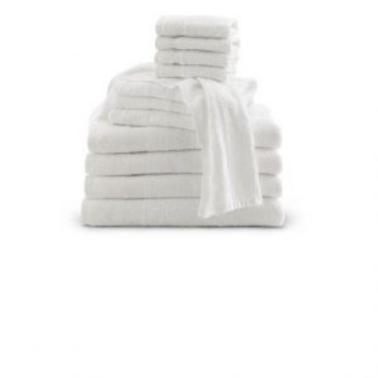 100% Cotton Ring Spun Towels & Washcloths 16's