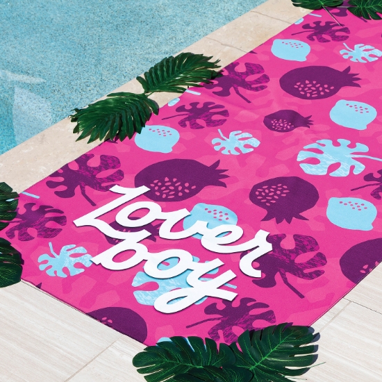 Sublimated Quick Dry Sand Proof Beach Towel