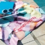 Waffle Beach Towels white