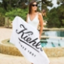 100% cotton terry velour beach towels