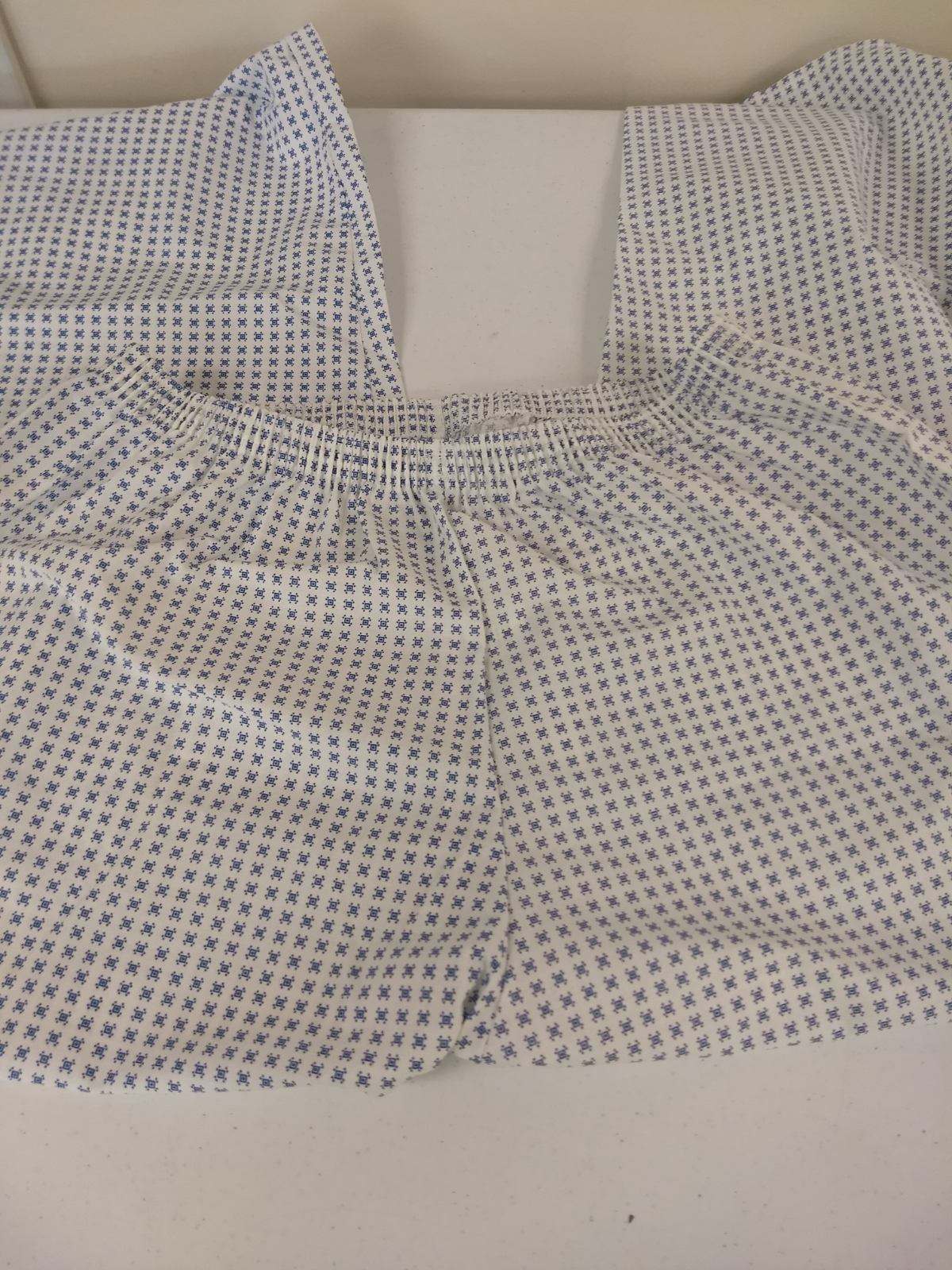 Patient Pajama Pants With Elastic Waist Snaps Wholesale Mid Fly