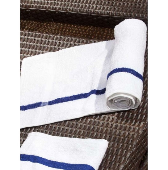 Centre Stripe Towels 100% Coton 10s	