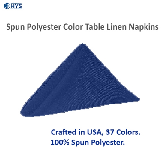 Spun Poly Color Table Napkins