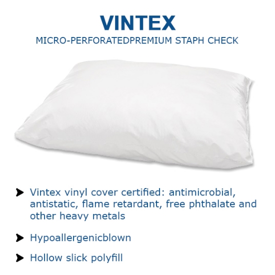 Vintex Micro-Perforated Premium Staph Check Pillows