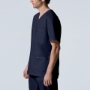 True navy MEN'S - Landau ProFlex Men's 4-Pocket V-Neck Scrub Top