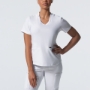 White, WOMEN'S - Landau Forward Women's 3-Pocket V-Neck Scrub Top