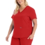 Red, WOMEN'S - Landau Forward Women's 1-Pocket Long-Sleeve Tee