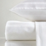 T250 Dynasty Satin Stripe Collection-White