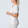 White WOMEN'S - Landau ProFlex Women's 3-Pocket V-Neck Scrub Top