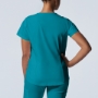 Teal  WOMEN'S - Landau ProFlex Women's 1-Pocket V-Neck Scrub Top