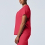 Coral  WOMEN'S - Landau ProFlex Women's 1-Pocket V-Neck Scrub Top