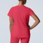 Coral  WOMEN'S - Landau ProFlex Women's 1-Pocket V-Neck Scrub Top