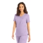 Orchid Bloom WOMEN'S - Landau ProFlex Women's 1-Pocket V-Neck Scrub Top