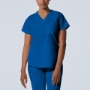 Orchid Bloom WOMEN'S - Landau ProFlex Women's 1-Pocket V-Neck Scrub Top