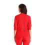 Red Women's - Landau Forward Women's 3-Pocket Y-Neck Scrub Top