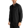 Black MEN'S - Landau Forward Men's 3-Pocket Scrub Jacket