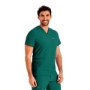 Hunter, MEN'S - Landau Forward Men's 4-Pocket V-Neck Scrub Top