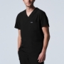 Black, MEN'S - Landau Forward Men's 4-Pocket V-Neck Scrub Top