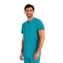 Teal MEN'S - Landau Forward Men's 4-Pocket V-Neck Scrub Top