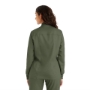 Olive Moss WOMEN'S - Landau ProFlex Women's 3-Pocket Scrub Jacket