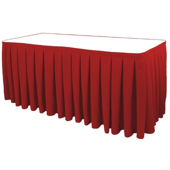 Duchess  Box Pleat Table Skirting