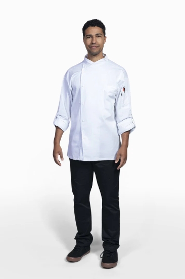 Como Chef Coat #0708 - White