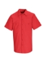 Short Sleeve Industrial Red Work Shirt