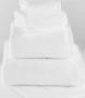 White Terry Towel Set - 100% Cotton