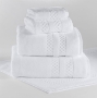 Bath towels and washcloths