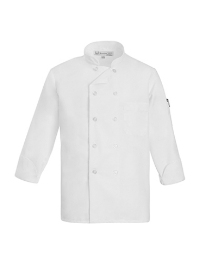 Pearl Button Chef Coat