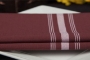 Red With White Stripe premier Reverse Bistro Napkin