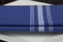 Royal With White Stripe premier Reverse Bistro Napkin