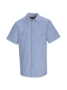 Short Sleeve Industrial Light Blue Work Shirt